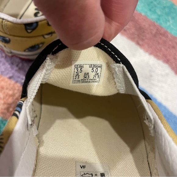 Vans Classic Slip On Looking Glass Blue Eyes - Picture 7 of 7